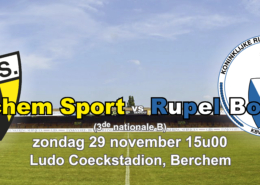 VoorbeschouwingBerchemSport&#;RupelBoom