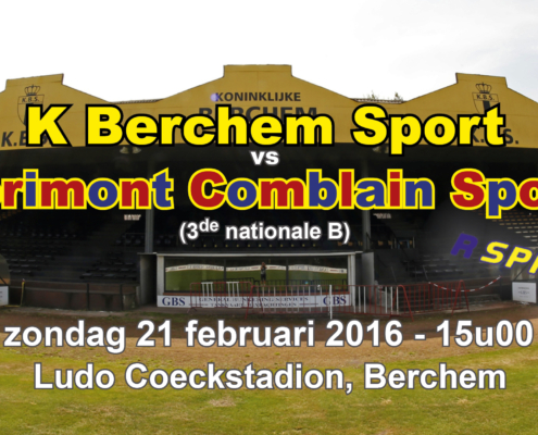 VoorbeschouwingBerchemSport&#;Sprimont