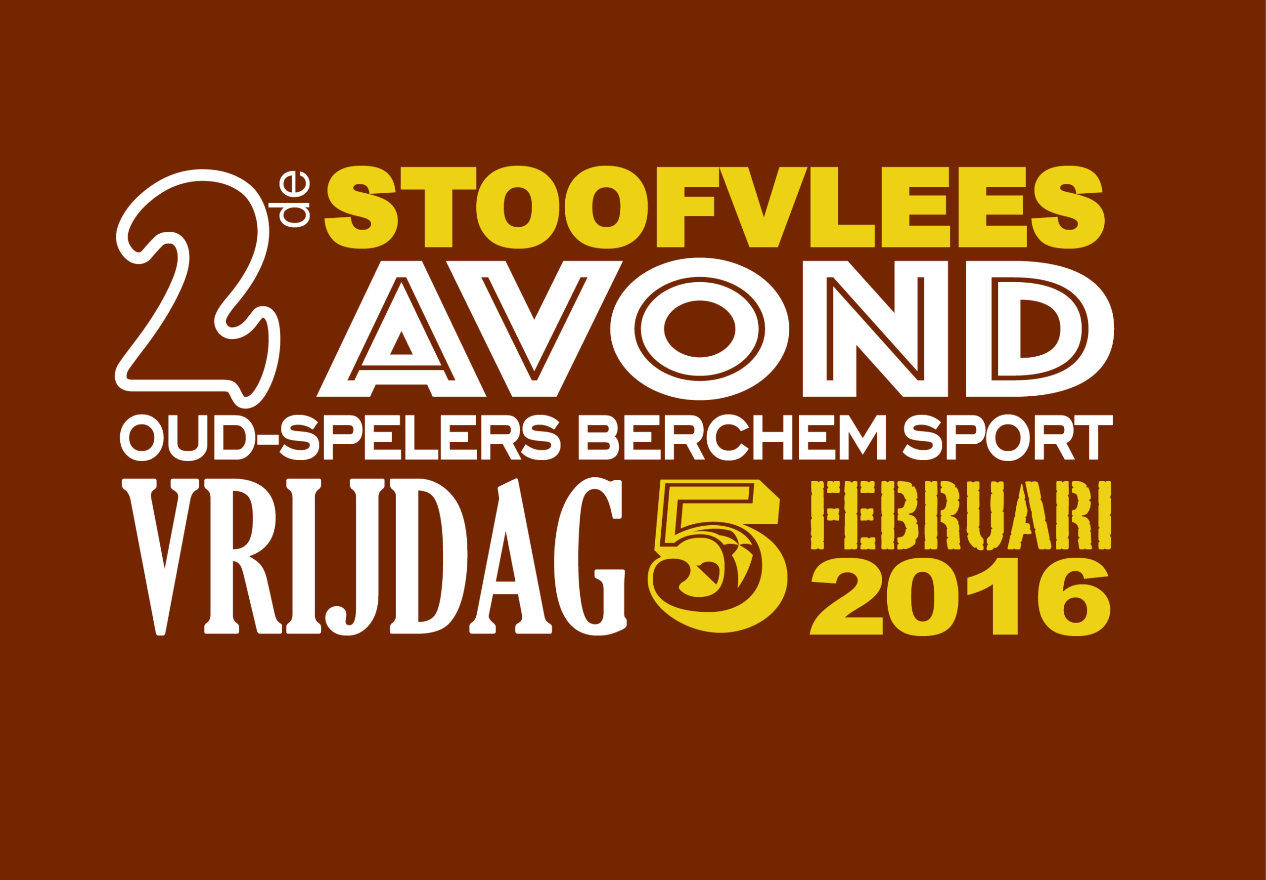 2de Stoofvleesavond Oud Spelers Berchem Sport